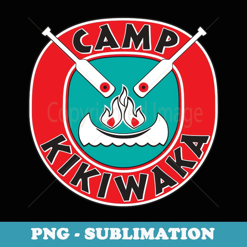 Disney Channel Bunk'd Camp Kikiwaka - Retro PNG Sublimation Digital Download