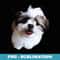 Shih Tzu Dog Breed Shihtzu T Mom Dad - Retro PNG Sublimation Digital Download