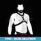 Gay Leather Gay Daddy Man Bear Kink Fetish BDSM Gay Beard w - Premium PNG Sublimation File