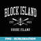 Block Island RI Vintage Crossed Oars & Boat Anchor Sports - Retro PNG Sublimation Digital Download
