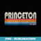 Vintage 70s 80s Style Princeton NJ - Sublimation PNG File