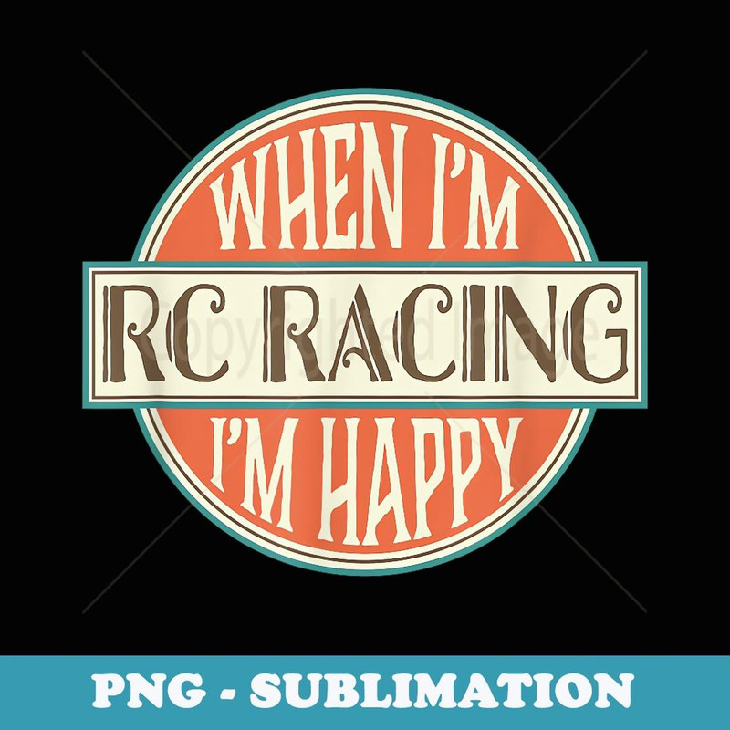 RC Racing Radio Control Cars Planes Boats - Decorative Sublimation PNG File
