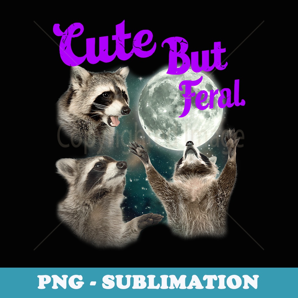 Raccoons Moon For Him, Men, - Professional Sublimation Digital Download