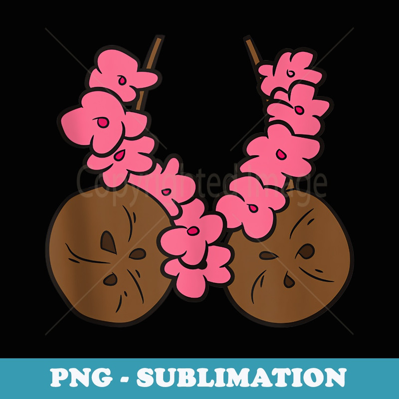 Coconut Summer Coconuts Bra Funny Coconut - Special Edition Sublimation PNG File