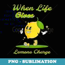 lemon citrus fruit lovers retro lemonade lime zest squeeze - high-resolution png sublimation file