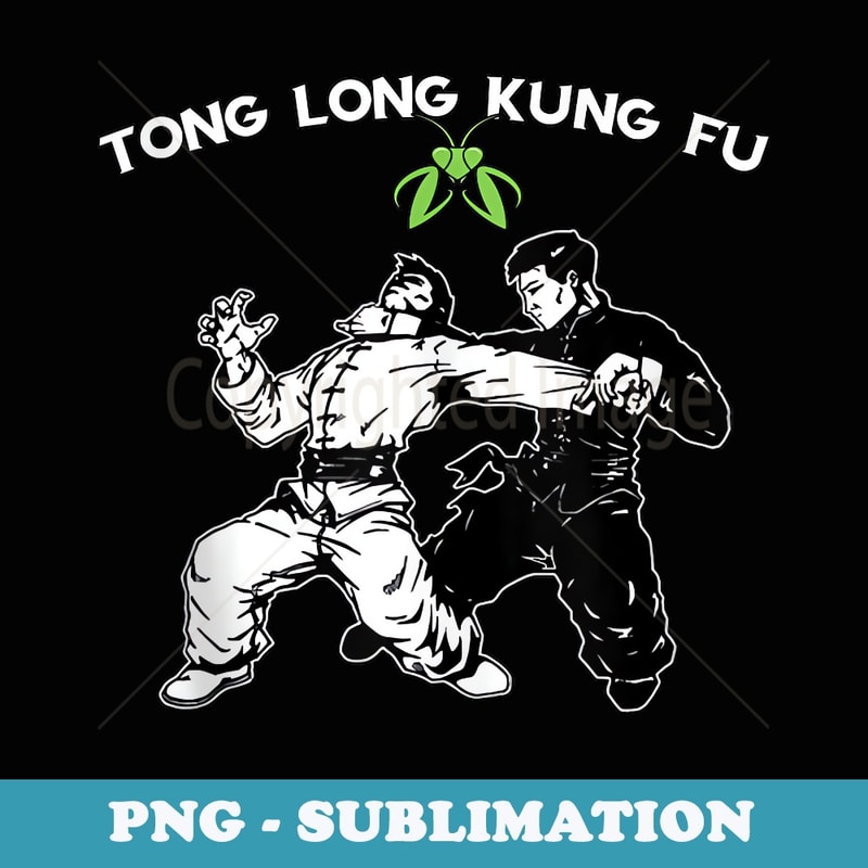 Praying Mantis Tong Long Kung Fu - Elegant Sublimation PNG Download