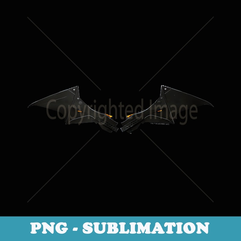 The Batman Logo Silhouette - PNG Sublimation Digital Download