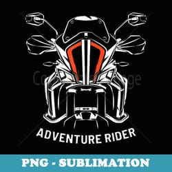 adventure motorcycle rider off-road 1290 super-adventure - png transparent sublimation design