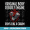 Original Body Rebuilt Engine Runs Charm Open Heart Surgery - Premium Sublimation Digital Download