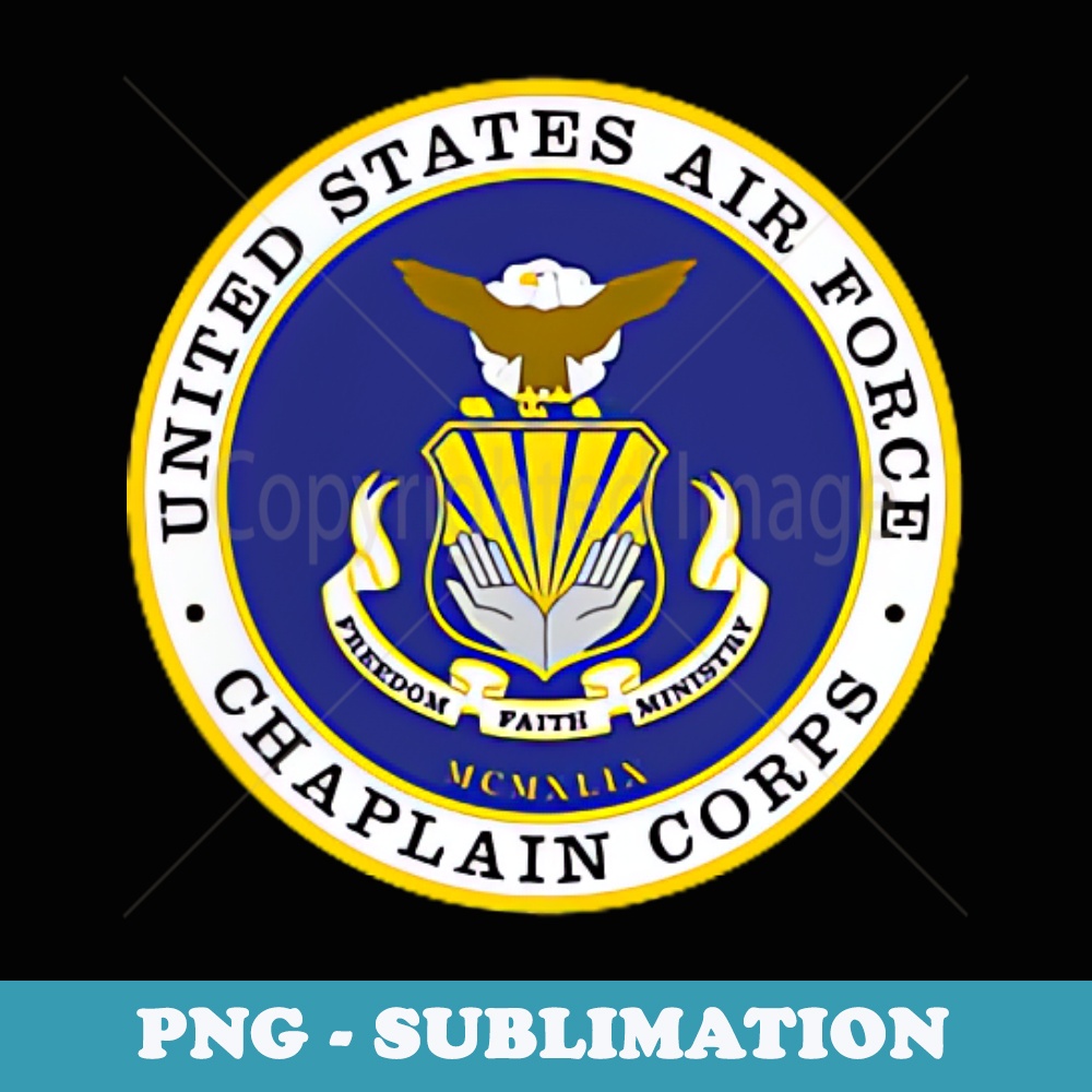 Proud US Air Force Veteran Vintage Air Force Chaplain Corps - Sublimation Digital Download