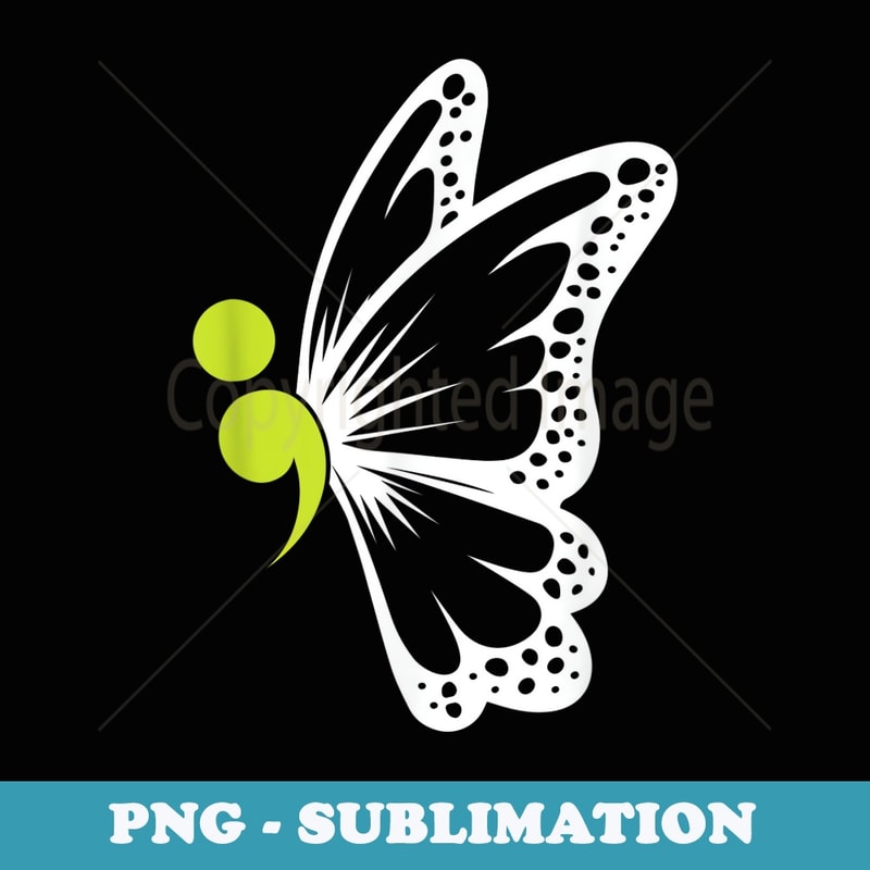 Fight The Stigma Green Ribbon Mental Health Awareness Month - High-Resolution PNG Sublimation File