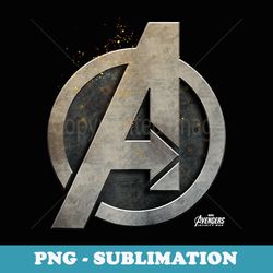 marvel avengers infinity war steel symbol - premium png sublimation file