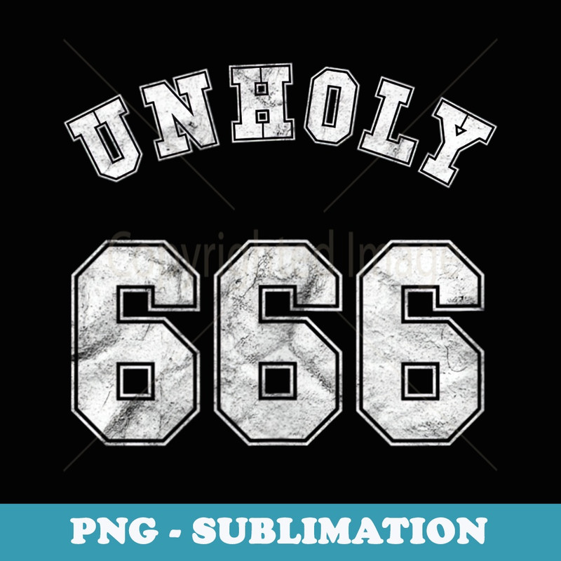 Occult Gothic Grunge Unholy Satan Devil Black Antichrist 666 - Stylish Sublimation Digital Download