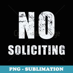 official no soliciting - elegant sublimation png download