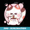 Cat Ramen Noodles Anime Kawaii Japanese Neko Girl n - Instant PNG Sublimation Download