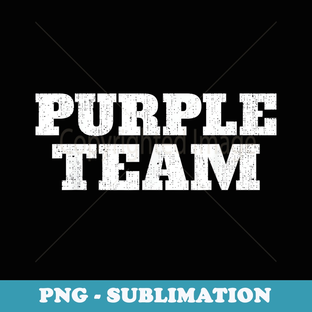 Purple Team - Trendy Sublimation Digital Download