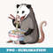 Funny Japanese Kawaii Ramen Opossum - Trendy Sublimation Digital Download