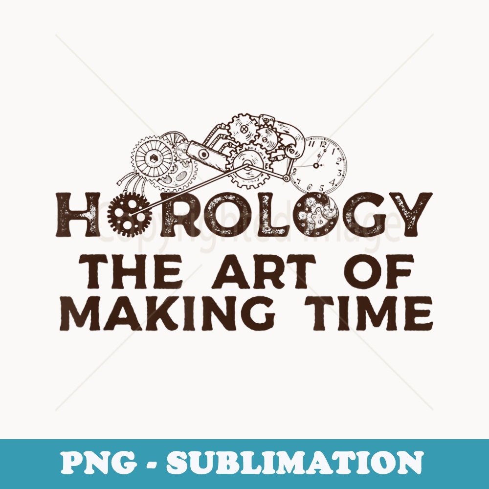 Horology Watch Maker Clock Mechanism Horologist - PNG Transparent Sublimation Design
