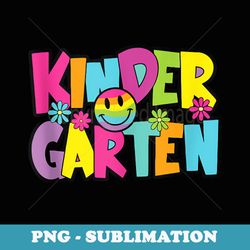hello kindergarten smile face kindergarten back to school - professional sublimation digital download