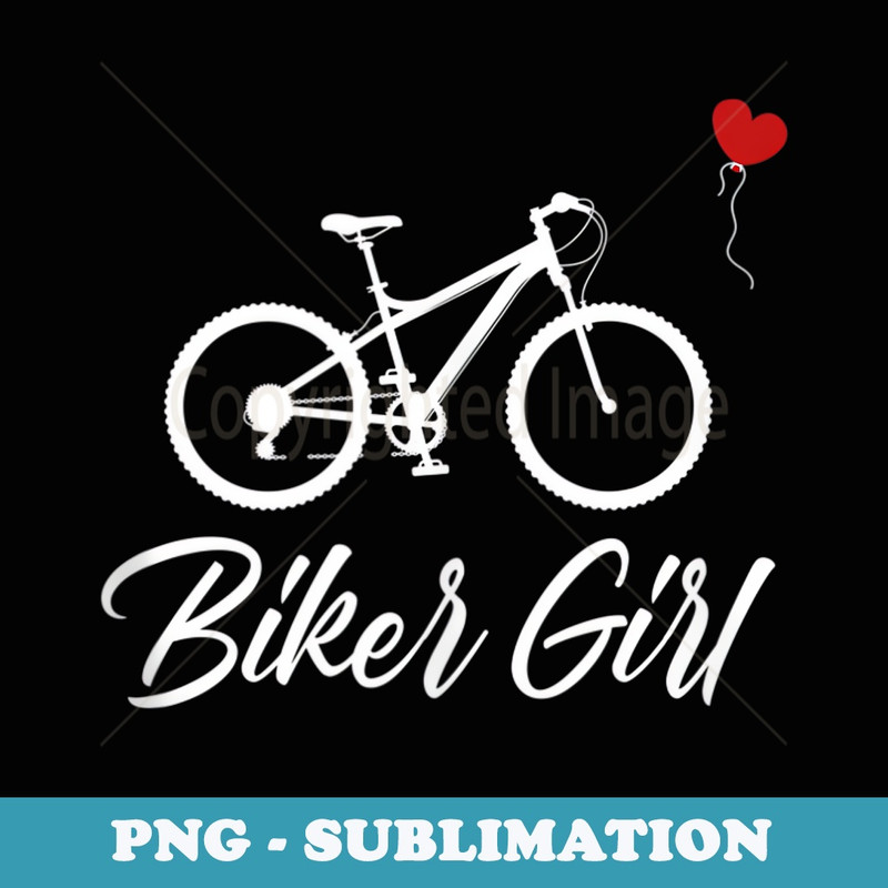 Road Bike City BMX Mountain Bicycle Girl and Woman Motive - Retro PNG Sublimation Digital Download