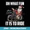 Santa Claus Riding Motorcycle Bike Cool Biker Christmas - PNG Transparent Sublimation File