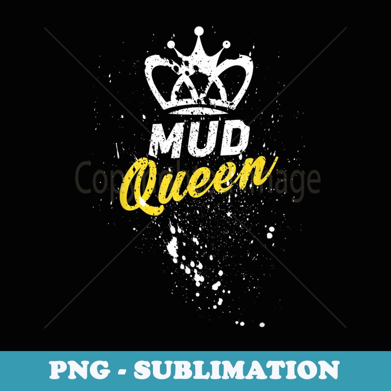 Mud Queen Funny Accessories for ATV 4-Wheeler Quad - Stylish Sublimation Digital Download
