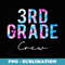 3rd Grade Crew Tie Dye Back to School first day of school - Special Edition Sublimation PNG File