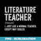 Literature Teacher - Sublimation Digital Download