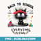 Black Cat Its Fine Im Fine Funny Back to School Boys - Unique Sublimation PNG Download