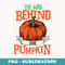 The Man Behind The Pumpkin Cool Halloween Costume - Decorative Sublimation PNG File