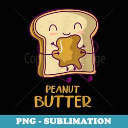 pb&j peanut butter jelly bread jam family matching halloween - modern sublimation png file