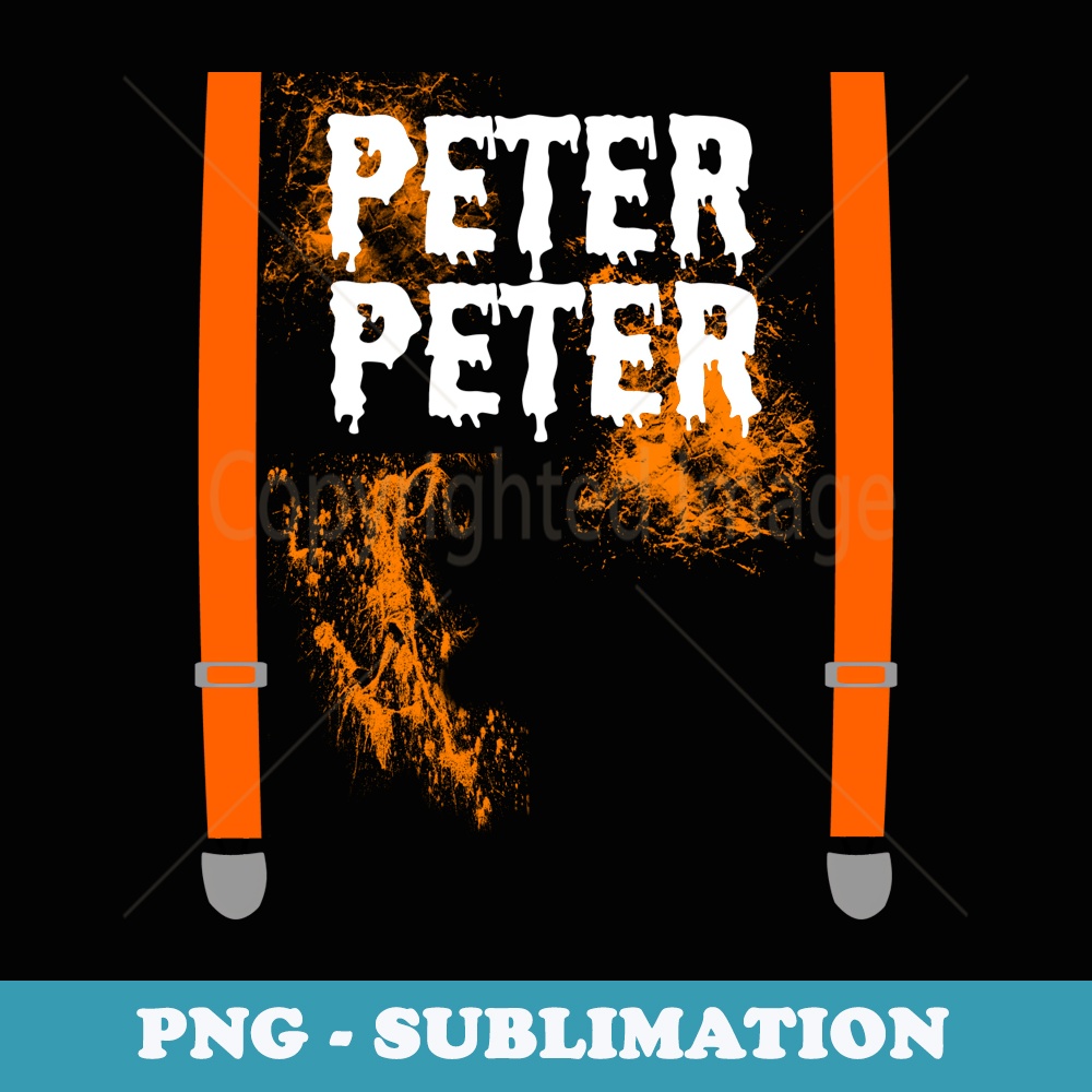 Peter Peter Pumpkin Eater Costume - Decorative Sublimation PNG File