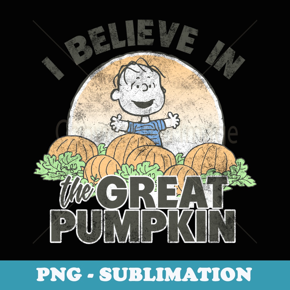 Peanuts Halloween Great Pumpkin - Digital Sublimation Download File