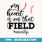 My Heart is on that Field Baseball Mimi Mothers Day - Elegant Sublimation PNG Download