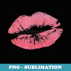 pink lips kisses lipstick sexy lips kiss - png sublimation digital download