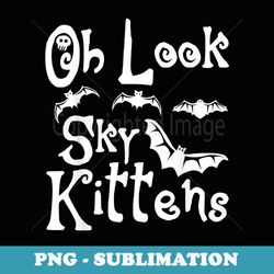 oh look sky kittens - bats outfit bat