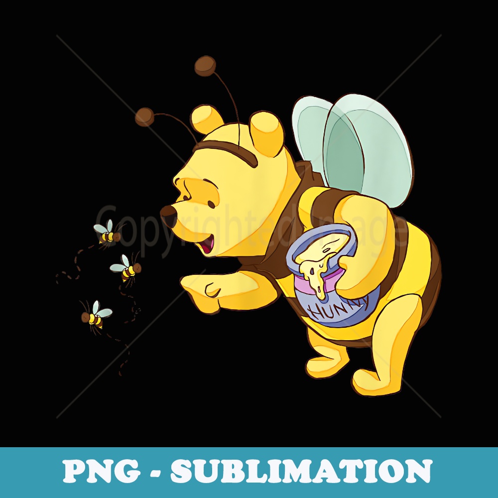 Winnie the Pooh - Pooh Honey Bee Costume - Sublimation PNG File