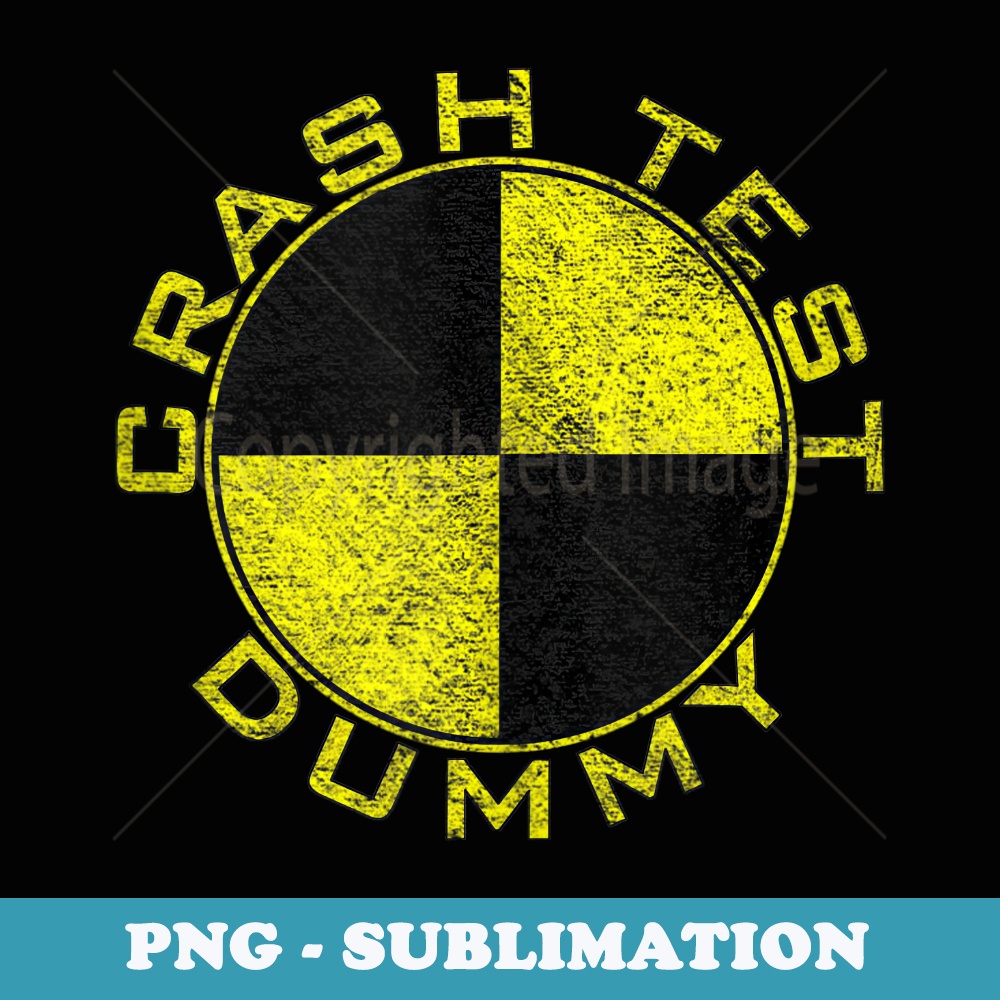 CRASH TEST DUMMY COSTUME PRETEND IM A CRASH TEST DUMMY - Premium PNG Sublimation File