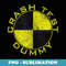 CRASH TEST DUMMY COSTUME PRETEND IM A CRASH TEST DUMMY - Premium PNG Sublimation File