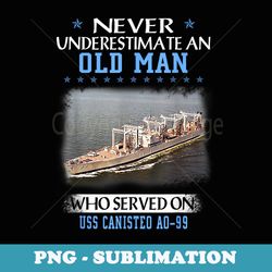 uss canisteo ao-99 veterans day father day - professional sublimation digital download