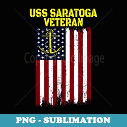 aircraft carrier uss saratoga cv-60 cva-60 veterans day - retro png sublimation digital download