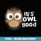 Funny Its Owl Good Kawaii Classroom Teacher Accessories - Premium PNG Sublimation File