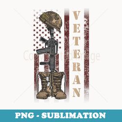 veteran 365 veteran loving memory us american flag - digital sublimation download file