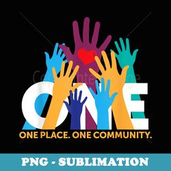 unity in diversity - high-resolution png sublimation file