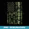 Classic Army Father-In-Law USA Flag Camouflage Fathers Day - Creative Sublimation PNG Download