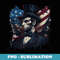 4th of July Abraham Lincoln with USA Flag Patriotic USA - Exclusive PNG Sublimation Download