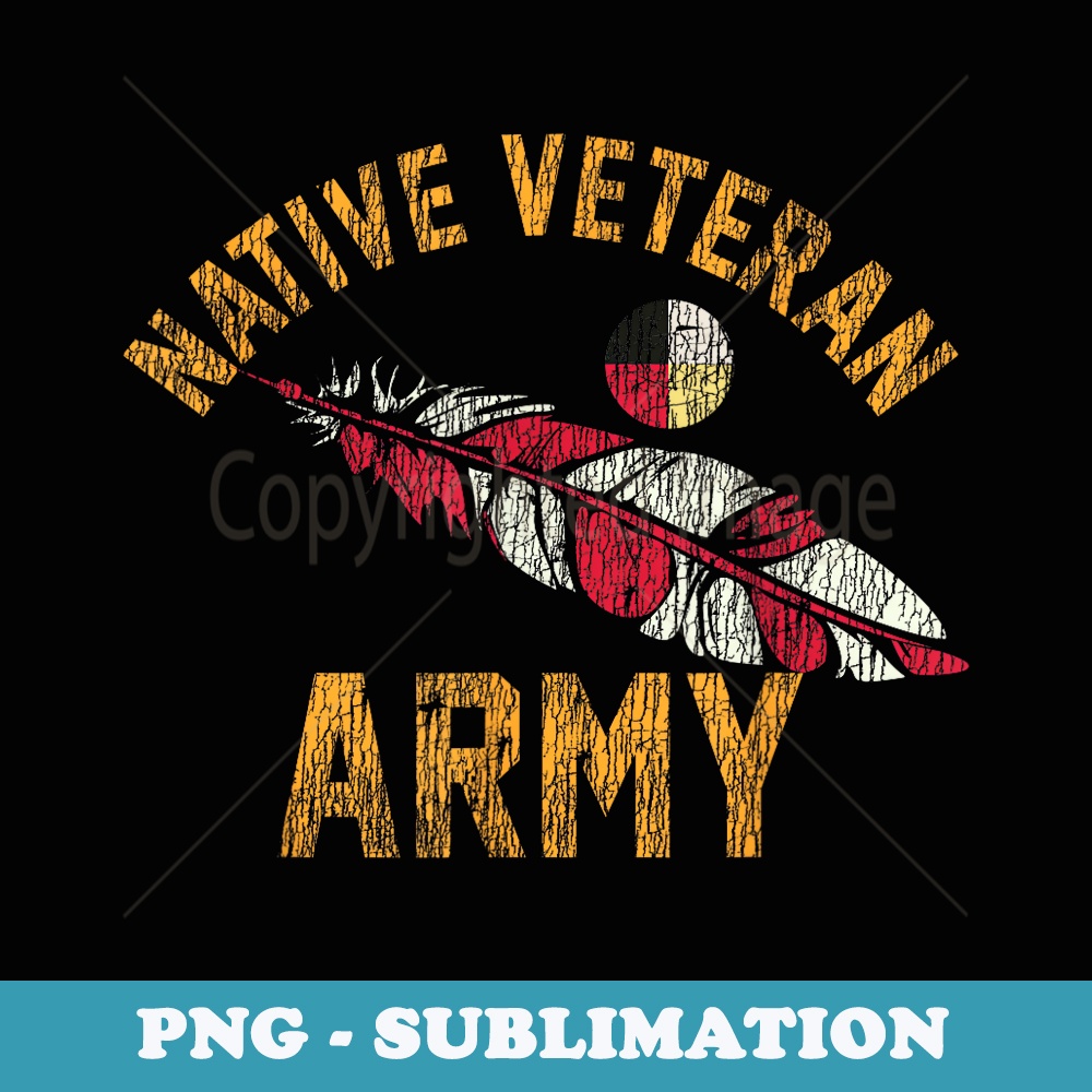 Native American Vietnam Veteran - Exclusive Sublimation Digital File