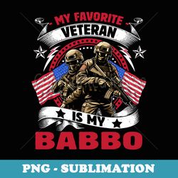 veteran babbo dad usa flag 4th of july - premium png sublimation file