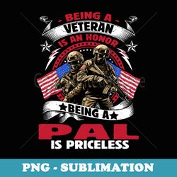 veteran pal brother usa flag 4th of july - png sublimation digital download