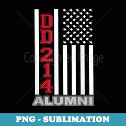 dd-214 us armed forces alumni usa american flag - instant sublimation digital download